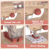 deAO Sewing Machine for Beginner, Safe Small Sewing Kit with Music Pre-Threaded Thread Fabric, Pretend Play Arts and Crafts Toys Gift for kids age...