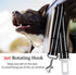 Dog Collar Safety Clip,2 Pack Dog Seatbelt for Car,Adjustable Dog Car Tether,Prong Collar Safety Clip,Reflective Nylon Backup Collar Clips,Pet Sea...