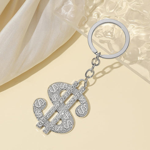 Cute Dollar Keychains for Car keys Adorable Bag Charms Good Luck Pendant for Women Men Wallet Handbag...