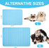 Pet Cooling Bed Mats Dog Cooling Mat Washable Comfort Breathable for Dogs and Cats Indoor Outdoor, Keep Cool Ice Silk Sleeping Mat for Summer Hot ...