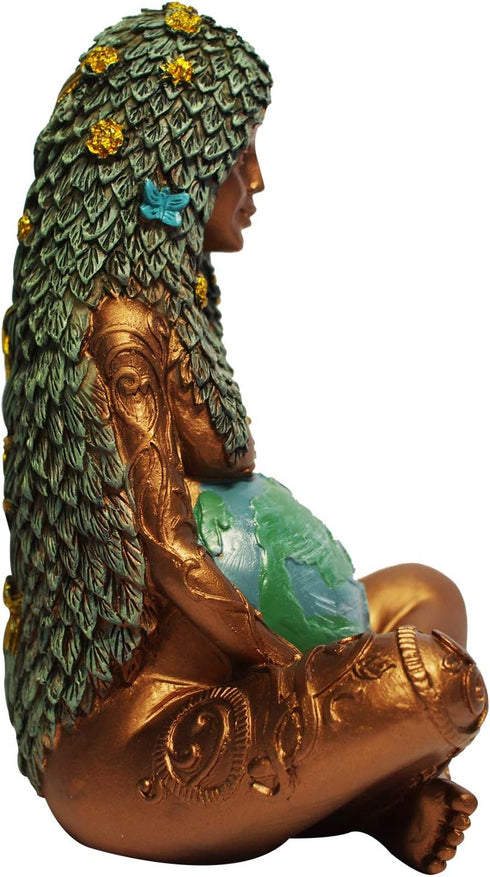 Mother Earth Statue, Fertility Nature Gaia Goddess Statue, Wiccan Altar Table Supplies...