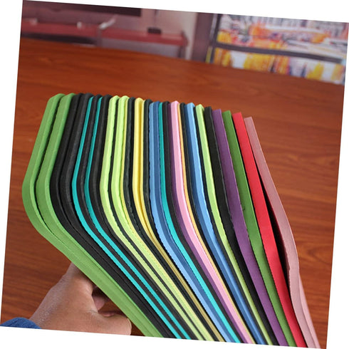 Veemoon 6pcs Exercise Matts for Floor Padded Yoga Mat Flooring Knee Pads Yoga Fitness Accessories Yoga Knee Elbow Small Mat Yoga Sitting Pad Kneel...