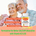 Sugar Free Calcium Gummies for Women Men, Calcium Magnesium Zinc with Vitamin D3 & K2, Calcium Magnesium Supplement for Bones Muscles and Joints, ...