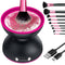 Electric Makeup Brush Cleaner Machine - 2 Adjustable Speeds & Dehydration, 1200mAh Rechargeable Make Up Brush Cleaner Cleanser Machine, Cosmetic B...