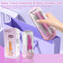 Portable Electric Baby Bottle Brush Set with Electric Bottle Brush,Nipple/Straw Brush,Milk Frother and Drying Base,Waterproof IPX7,Rechargeable Tr...