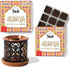Oud Al Ibtisam Bakhoor Set by Dukhni | 2 x 9 Piece Each & Taj Bakhoor Burner | Arabic Bakhoor Incense | Warm Floral Oud Blend | Perfect for Prayer...