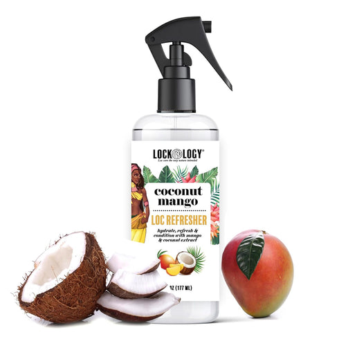 Loc Spray & Loc Moisturizer Spray For Dreads with Coconut & Mango Locs Hair Products, Dreadlock Hair Products...