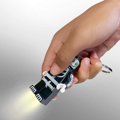LEGO Monster Fighters Keychain Light - Skeleton - 3 Inch Tall Figure (KE137H)...
