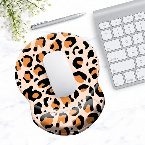 Mouse Pad with Wrist Support, Pain Relief Ergonomic Mouse Pad, Comfortable Computer Mouse Pad Wrist Rest with Non-slip PU Base for Home Office Wor...