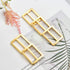 10pcs Metal Slide Tri-Glide Buckle Webbing Strap Adjustable Buckle Fasteners for Strap Keeper Leathercraft Bag Belt Bags DIY Accessories (Light Go...