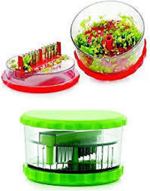 Garlic Crusher Grinder Unbreakable Plastic Multi Crusher with Silicone Peeler for Garlic Pill and Mincing (Multi Color)...