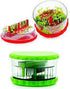 Garlic Crusher Grinder Unbreakable Plastic Multi Crusher with Silicone Peeler for Garlic Pill and Mincing (Multi Color)...