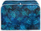 Blue Sea Turlte Toaster Oven Covers For Kitchen Counter Quilted Toaster Oven Dust Cover Small Appliance Cover Kitchen Broiler Appliance Organizer ...