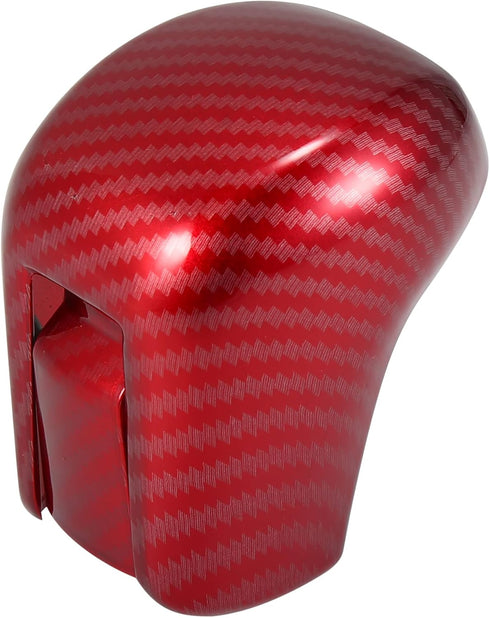 Gear Shift Knob Cover Automatic Transmission Lever Trim for Honda Civic 10th Gen 2016-2021 ABS Carbon Fiber Pattern Red...