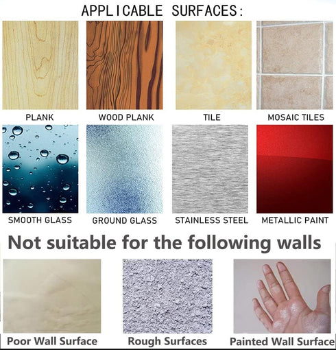 Adhesive Hooks Kitchen Wall Hooks - 24 Packs Heavy Duty 33lb(Max) Nail Free Sticky Hangers with Stainless Hooks Waterproof and Oilproof Reusable U...