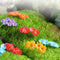 15 Pcs Tiny Miniature Flower Moss Bonsai DIY Crafts Fairy Garden Landscape Decor (Random Color)...