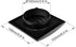 Anthracite Exhaust Hood Vent 4'' Inch with Built-in Pest Guard Screen, Anthracite, Air Vent Cover, HVAC Exhaust Vent Duct Cover, Exhaust Cap