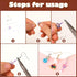 200 Pcs Pins for Jewelry Making Jewelry Head Pins Ball Head Pins 2 Inch Brass Head Ball Pins Eye Pins for Jewelry Making Bendable Headpin for Earr...
