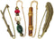 Honbay 4PCS Vintage Chic Brooch Extra Large Safety Pins for Blankets, Skirts, Kilts, Crafts...