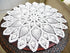 Damanni Cotton Handmade Crochet Lace Tablecloth Doilies Doily,Round,White,20 Inch,2PC...