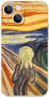 Case for iphone 14 Plus, The Scream by Edvard Munch Abstract Art Phone Case for Men Women, Soft Tpu Full Body Protection Shockproof Protection Pho...