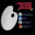 2-Pack Professional Clear Mixing Palette | Lightweight Oval Plexiglass Paint Tray | Ergonomic Non-Stick Surface for Acrylic & Oil Painting | 10x6 ...
