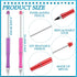 Ctosree 14 Pcs 14 Colors Beadable Pencil Inkless Everlasting Pencil DIY Bead Eternal Pencil Reusable Erasable Writing Pencil for Kids Students Gif...