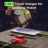 Portable Watch Charger for Samsung,2000mAh 2-in-1 Magnetic Samsung Watch Charger,Travel Wireless Power Bank,Galaxy Watch Charger for Galaxy Watch ...