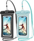 F-color Waterproof Phone Pouch - 2 Pack Phone Waterproof Pouch with Double Air Cushion for Phone Easy to Access?IPX8 Waterproof Phone Case Fit iPh...