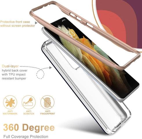 Esdot for Samsung Galaxy S21 Ultra Case,Military Grade Passing 21ft Drop Test,Rugged Cover with Fashionable Designs for Women Girls,Protective Pho...