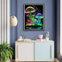 Generic Mushroom Diamond Art Painting Kits for Adults - 5D Round Full Drill Mushroom Diamond Dots Paintings for Beginners,DIY Mushroom Diamonds Ge...