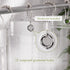 AmazerBath Shower Curtain Liner, 72x72 Clear Shower Curtain Liner, Waterproof Plastic Shower Liner, Cute Lightweight PEVA Shower Curtain for Bathr...