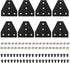 2020 Aluminum Extrusion Connector Bracket Set Included 8PCS joint Plates,1Pcs M3 Wrench,40Pcs M5 T-slot Nuts and 40Pcs M5x8mm Hex Socket Cap Screw...