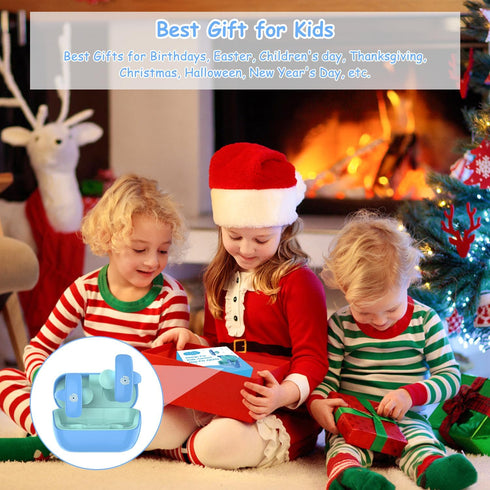 BANIGIPA Kids True Wireless Earbuds, Bluetooth 5.4 Open Ear Headphones for Boys Girls Teens, Light Comfortable, 85dB Healthy Volume Control Protec...