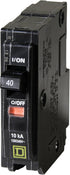 Square D - QO140CP QO 40 Amp Single-Pole Circuit Breaker...