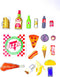 Super Foodie Recooked Action Figure Accessories 1:12 and Six inch Scale Miniature Plastic Food Accessories for 5, 6 and 7 inch Action Figure Photo...