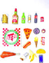 Super Foodie Recooked Action Figure Accessories 1:12 and Six inch Scale Miniature Plastic Food Accessories for 5, 6 and 7 inch Action Figure Photo...