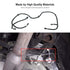 Rear Park Assist Wiring Harness 68031820AA Fit for Dodge RAM 1500 2009-2019, Fit for Dodge RAM 2500 3500 2010-2018, Backup Light Wiring Harness Wa...