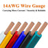 HYAT 14 AWG 3 Pin DT Connector Waterproof Automotive Electrical Connector, Male and Female Way Auto Electrical Wire Connectors Harness for Car Tru...