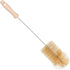 Redecker Natural Pig Bristle Soda Bottle Brush, 15-Inches, Flexible Wire Handle, Made in Germany...