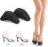 Sibba 4 Pieces Toe Filler Inserts Unisex Breathable Soft Big Toe Plug Forefoot Pad Shoe Filler for High Heel Foot Pain Relief for Women Girls (Bla...