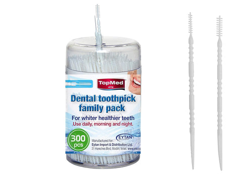 Brush Picks Toothpicks Hygiene Sticks (600 Cont)...
