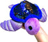 Reversible Sequin Sea Turtle Plush Toy (11") Glitter Eyes Stuffed Animal Reversible Sequins Birthday Party Favor Decor Sea Creature Oceanic Animal...