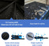 22 inch Griddle Cover for Blackstone - 600D without Hood Grill Cover with Handles Waterproof UV-proof Windproof Drastring for BBQ Outdoors,Black...