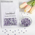 Beadsland 1440pcs Flat Back Crystal Rhinestones Round Gems for Nail Art and Craft Glue Fix, Violet,SS20,4.6-4.8mm...