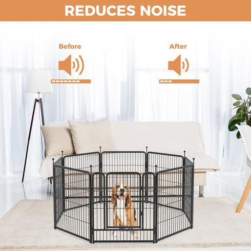 FXW 32 Pieces Muffler Tubes, Only Suitable for FXW Dog Playpen?Patented, Orange...