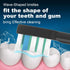 6 Pack Toothbrush Replacement Heads Compatible with WaterPik Sonic Fusion 2.0, FitMount Flossing Brush Head Fit for Water-Pic SF-01 SF-02 and 2.0 ...