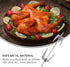 Toddmomy Air Fryer Rotisserie Forks Stainless Steel Air Fryer Fork Air Fryer Accessories Grill Forks for BBQ Home Kitchen Outdoor Camping?Silver?...