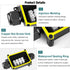 Junction Box Outdoor Waterproof Electrical Box, 2 Way Plug Line Plastic External Junction Box, M25 Waterproof Electrical Box, Electric Power Cord ...