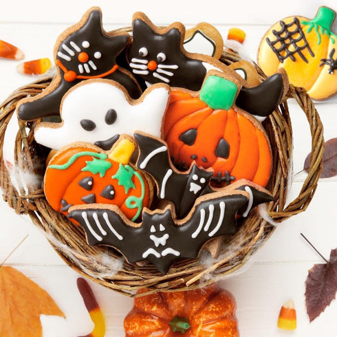Halloween Cookie Cutters Set - 12 Pieces Stainless Steel Halloween Cookie Cutters Shape,Pumpkin, Ghost, Bat and Cat Cookie Cutter Shapes for Hallo...